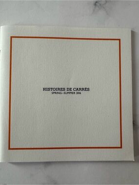 Hermes Le Care catalogue of scarves 2016